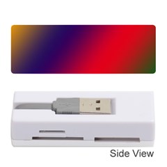 Rainbow Two Background Memory Card Reader (stick) 