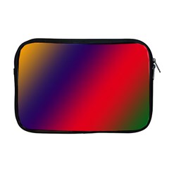 Rainbow Two Background Apple Macbook Pro 17  Zipper Case