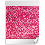 Template Deep Fluorescent Pink Canvas 18  x 24   17.8 x23.08  Canvas - 1