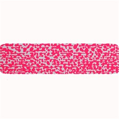 Template Deep Fluorescent Pink Large Bar Mats