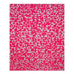 Template Deep Fluorescent Pink Shower Curtain 60  X 72  (medium) 