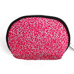 Template Deep Fluorescent Pink Accessory Pouches (medium) 