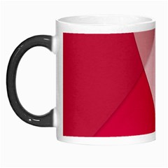 Red Material Design Morph Mugs