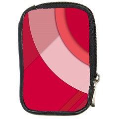 Red Material Design Compact Camera Cases