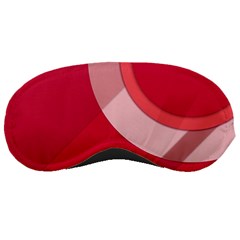 Red Material Design Sleeping Masks