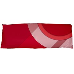 Red Material Design Body Pillow Case (dakimakura)