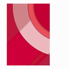 Red Material Design Small Garden Flag (two Sides)