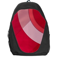 Red Material Design Backpack Bag by Amaryn4rt