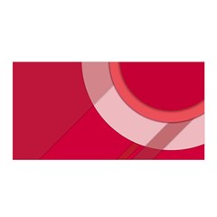 Red Material Design Satin Wrap