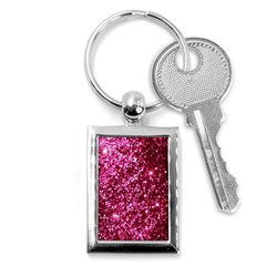 Pink Glitter Key Chains (rectangle) 