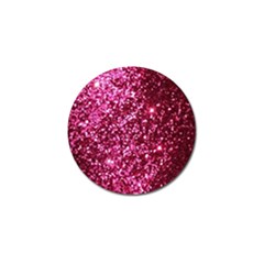 Pink Glitter Golf Ball Marker