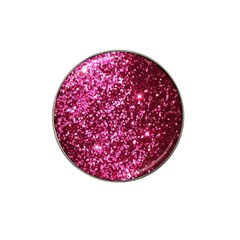 Pink Glitter Hat Clip Ball Marker by Amaryn4rt