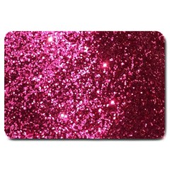 Pink Glitter Large Doormat 