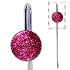 Pink Glitter Book Mark