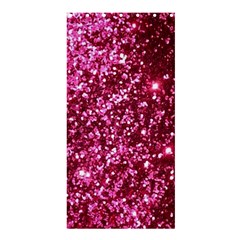 Pink Glitter Shower Curtain 36  X 72  (stall)  by Amaryn4rt