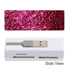 Pink Glitter Memory Card Reader (stick) 