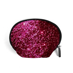 Pink Glitter Accessory Pouches (small) 