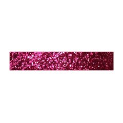 Pink Glitter Flano Scarf (mini) by Amaryn4rt