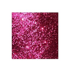 Pink Glitter Satin Bandana Scarf by Amaryn4rt