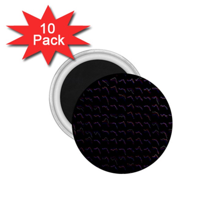 Smooth Color Pattern 1.75  Magnets (10 pack) 