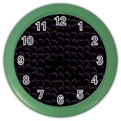 Smooth Color Pattern Color Wall Clocks