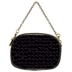 Smooth Color Pattern Chain Purses (two Sides) 