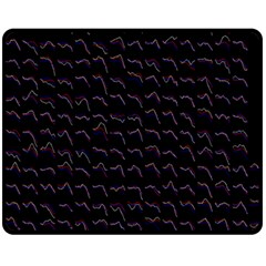 Smooth Color Pattern Fleece Blanket (medium) 