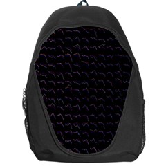 Smooth Color Pattern Backpack Bag