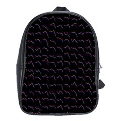 Smooth Color Pattern School Bags (xl) 