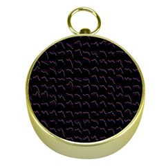 Smooth Color Pattern Gold Compasses