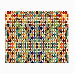 Retro Pattern Abstract Small Glasses Cloth