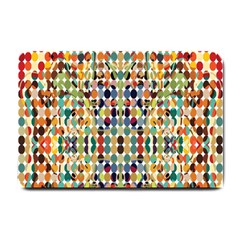 Retro Pattern Abstract Small Doormat 