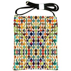 Retro Pattern Abstract Shoulder Sling Bags