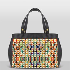 Retro Pattern Abstract Office Handbags