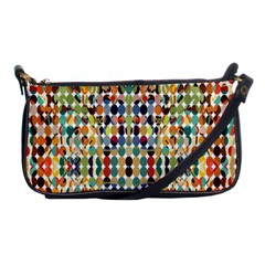 Retro Pattern Abstract Shoulder Clutch Bags