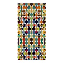 Retro Pattern Abstract Shower Curtain 36  X 72  (stall) 