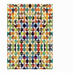 Retro Pattern Abstract Small Garden Flag (two Sides) by Amaryn4rt