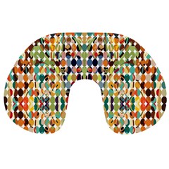 Retro Pattern Abstract Travel Neck Pillows