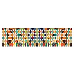 Retro Pattern Abstract Satin Scarf (oblong)