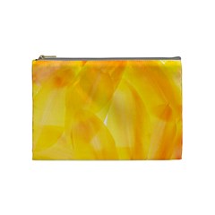 Yellow Pattern Painting Cosmetic Bag (Medium) 