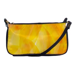 Yellow Pattern Painting Shoulder Clutch Bags