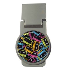 Type Pattern Money Clips (round) 