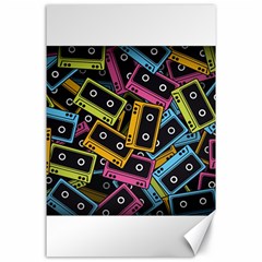 Type Pattern Canvas 24  X 36 