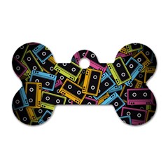 Type Pattern Dog Tag Bone (one Side) by Amaryn4rt