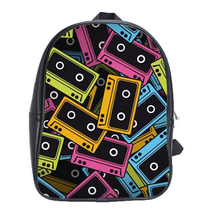 Type Pattern School Bags (XL) 