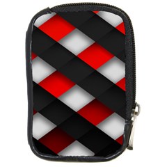 Red Textured Compact Camera Cases