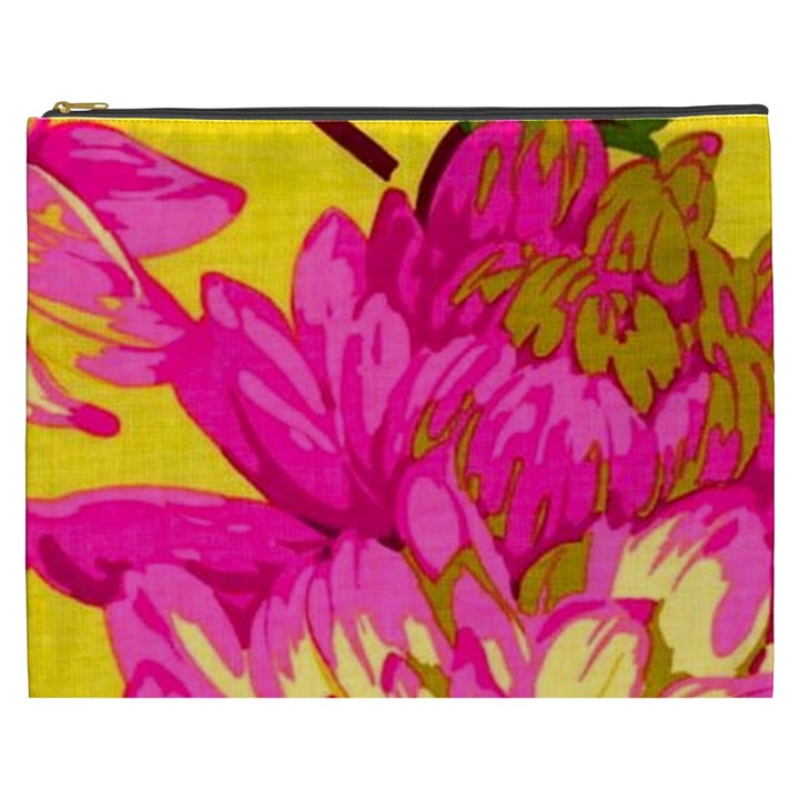 Beautiful pink flowers Cosmetic Bag (XXXL) 