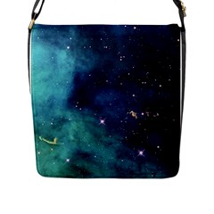 Space Flap Messenger Bag (l)  by Brittlevirginclothing