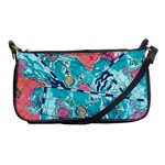 Map Shoulder Clutch Bags Front