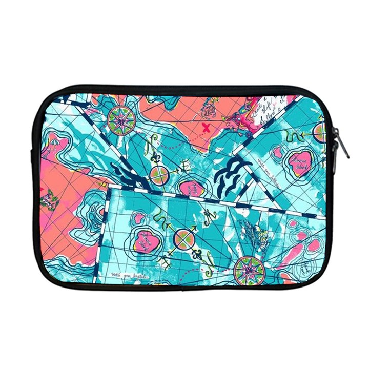 Map Apple MacBook Pro 17  Zipper Case